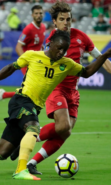 Jamaica scores early, holds off Canada 2-1 in Gold Cup